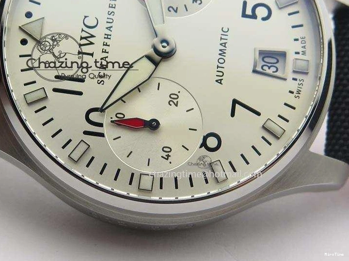 MIROTIME 1229 Big Pilot Real PR IW500432 DFB Limited Edition ZF 1:1 Best Edition On Black Nylon Strap A Fashionable 7276